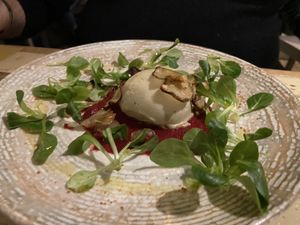 Tortino di topinambur  at L'Orto Gia Salsamentario in Turin