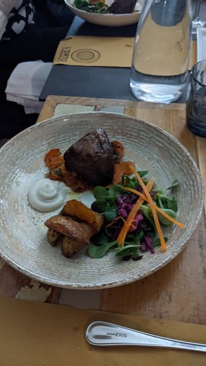 Seitan at L'Orto Gia Salsamentario in Turin