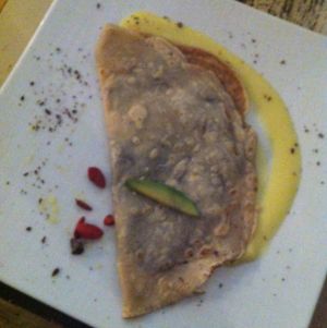 Vegan crêpe  at L'Orto Gia Salsamentario in Turin