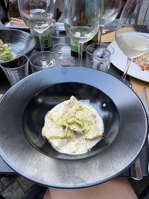 Ravioli  at L'Orto Gia Salsamentario in Turin