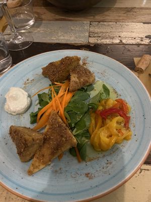 Tempeh  at L'Orto Gia Salsamentario in Turin