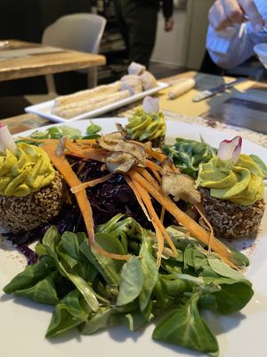 Burger crudisti  at L'Orto Gia Salsamentario in Turin