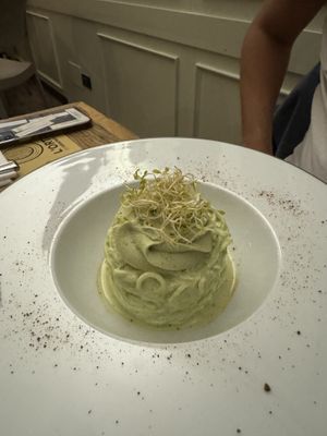 Spaghetti di zucchine raw food  at L'Orto Gia Salsamentario in Turin