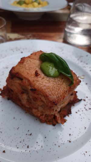 Moussaka at L'Orto Gia Salsamentario in Turin