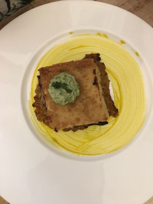 Moussaka at L'Orto Gia Salsamentario in Turin