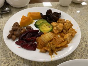 buffet plate  at Jeoksubang - 적수방 in Seoul