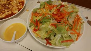 salad. always love to have this in my meal at Jeoksubang - 적수방 in Seoul