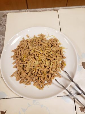 Salty chicken I think with cabbage at Jeoksubang - 적수방 in Seoul