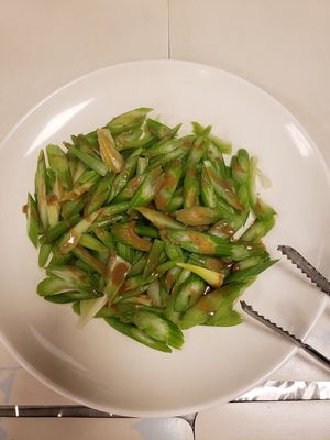Nice salad at Jeoksubang - 적수방 in Seoul