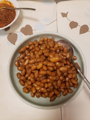 Marinated soybean..so delicious at Jeoksubang - 적수방 in Seoul