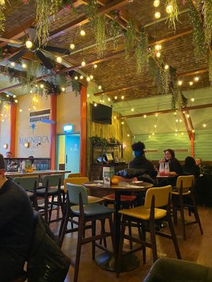 Interior at Las Iguanas in South East London