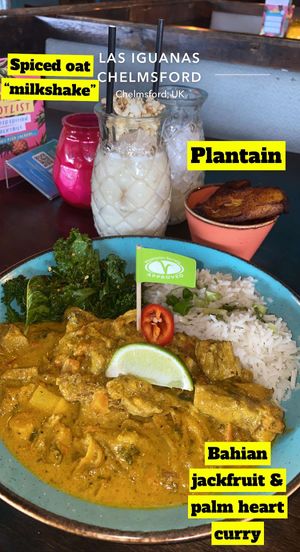   at Las Iguanas in South East London