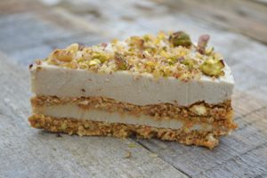 Carrot cake at Laurianne's Raw Cakes in Killearn