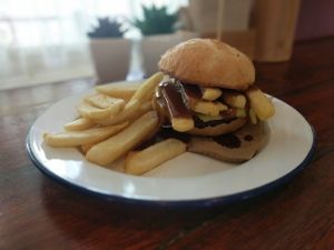 Poutine Burger  at Bonta Vera in Minmi