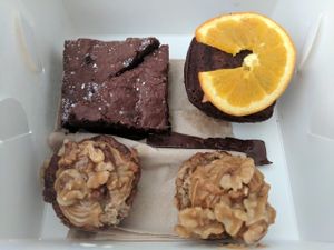 Brownies, Jaffa Cake, and Carrot Cakes  at Bonta Vera in Minmi