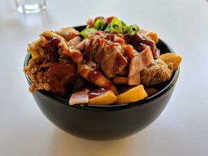 Loaded fries at Bonta Vera in Minmi