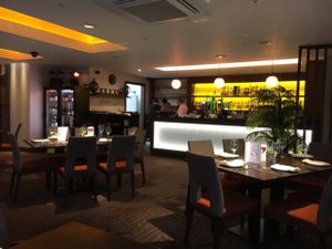 inside. bar area  at Mantra Thai in Newcastle Upon Tyne