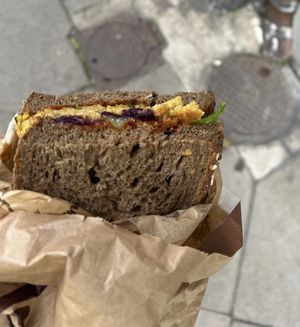 Falafel-Sandwich   at backWERK - Nordstrasse in Dusseldorf