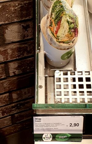 Falafel Wrap at backWERK - Nordstrasse in Dusseldorf