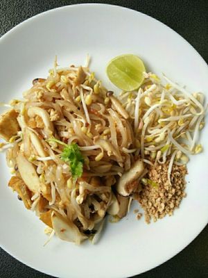 Pad Thai at Veggie Chef in Bangkok