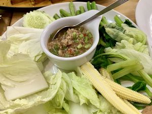 น้ำพริกเห็ด at Veggie Chef in Bangkok