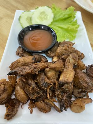 Not so hard not so soft. It is just nice. at Veggie Chef in Bangkok