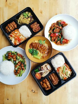 Delivery​ available at Veggie Chef in Bangkok