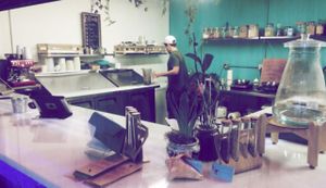 kitchen at Juice Lab in Miami