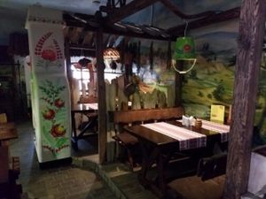 inside at Kumanek in Tiraspol