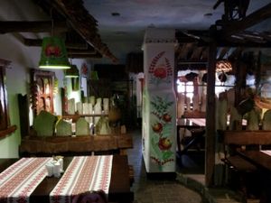 inside at Kumanek in Tiraspol