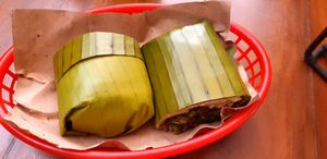 Vegan burrito at Burrito Amor in Tulum