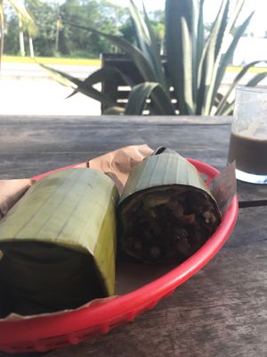 Vegan Burrito - YUM!  at Burrito Amor in Tulum