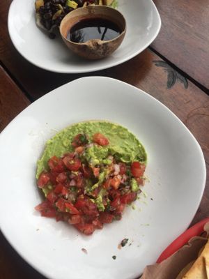 Guacamole at Burrito Amor in Tulum