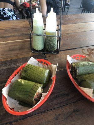 Veg burrito  at Burrito Amor in Tulum