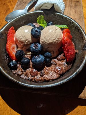 Chocolate cookie yumm at Sanara  in Tulum