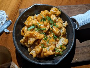 Cauliflower dish at Sanara  in Tulum