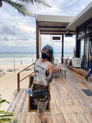 Mi esposa es muy bonita at Sanara  in Tulum