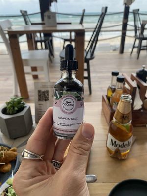 Habanero sauce  at Sanara  in Tulum