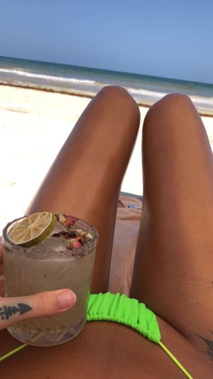 yummy cocktails  at Sanara  in Tulum