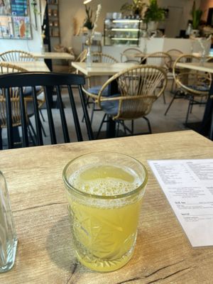 Slanky janky juice: sweet and refreshing  at SUE in Rotterdam