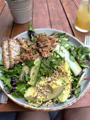 Mango salade at SUE in Rotterdam