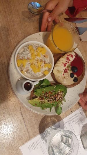 Breakfast platter at SUE in Rotterdam