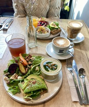 Lunch platter & breakfast platter 😍😋  at SUE in Rotterdam