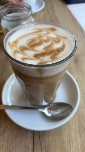 latte at SUE in Rotterdam