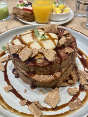 Stroopwafel pancakes  at SUE in Rotterdam