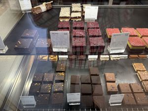 Vegan desserts  at SUE in Rotterdam