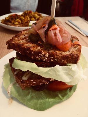 Vegan BLT at SUE in Rotterdam