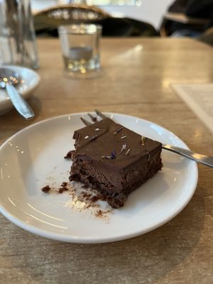 Choco cheesecake  at SUE in Rotterdam