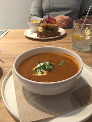 Soup of the day...   at SUE in Rotterdam