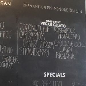 vegan options at Love's Ice Cream - Downtown Market in Grand Rapids